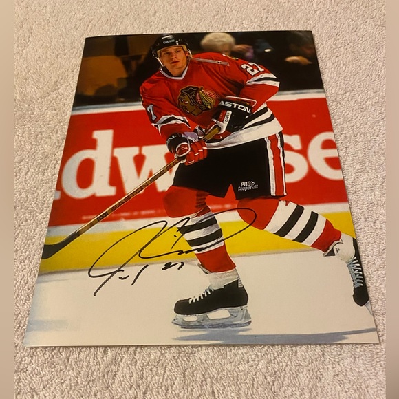 NHL Other - Jeremy Roenick Chicago Blackhawks NHL Autographed 8x10 Photograph